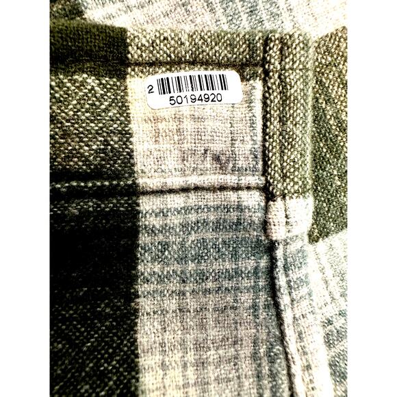 PENDLETON 'Maverick' Merino 100% Wool Plaid Shirt Button Pockets-Men's Size L - Picture 8 of 11